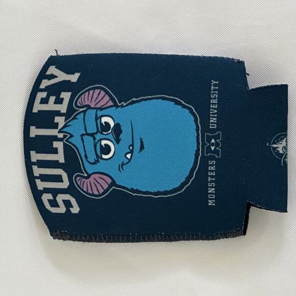 Sulley Monster University Beverage Holder Disney Pixar Monsters Inc Can Cozy - Picture 12 of 12